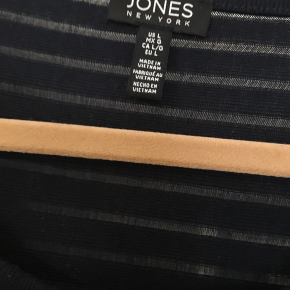 Jones of New York Navy Sweater L - Picture 4 of 5
